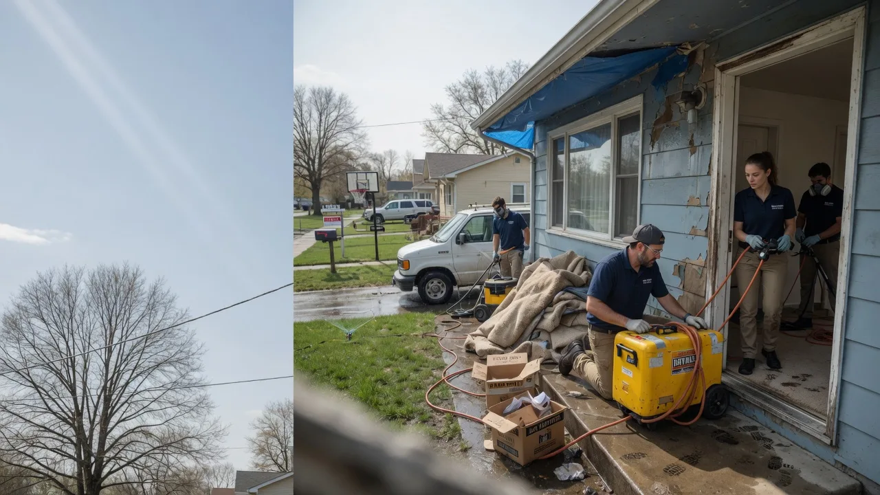 Basement Flood Cleanup in Halsey, OR near me
